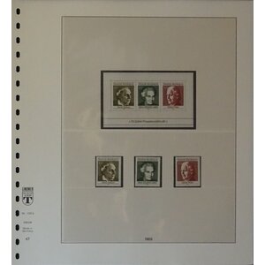 FRG collection in 4 Lindner Regular albums 1949-1994