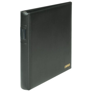 Album Standard (1102Y), excl. feuilles et sans boite de protection - Noir - 18 Anneaux - Dim: 305 x 317 x 50 mm