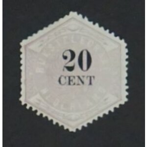 NVPH - TG   6, Timbre Télégraphiques (Pays-Bas), Émis dans les années:  1877-1903, Neuf avec Charnière (MH)