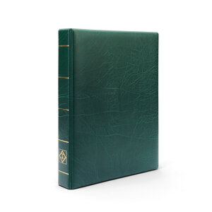 Album Optima (F  Easy), excl. sheets and without slipcase - Green - 4 Rings - Dim: 240 x 270 x 40 mm