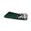 Album Optima (F  Easy), excl. bladen en zonder cassette - Groen - 4 Rings - Afm: 240 x 270 x 40 mm
