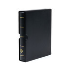Album Optima (F), incl. slipcase and without sheets - Black - 4 Rings - Dim: 240 x 270 x 40 mm ■ per piece