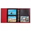 Album Optima Gigant (F), incl. cassette en zonder bladen - Blauw - 4 Rings - Afm: 240 x 270 x 75 mm