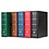 Album Optima Gigant (F), incl. cassette en zonder bladen - Rood - 4 Rings - Afm: 240 x 270 x 75 mm