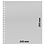Insteekblad - 1 vaks indeling: 245 x 293 mm - Omnia (09) -  - Wit - 18 Rings