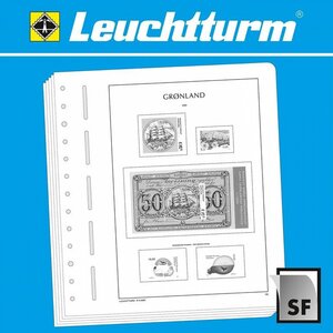 Supplement year: 2024 - Greenland - sheets for Basic album - Leuchtturm (13 Rings)