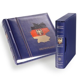 Album - Switzerland, Period 2020-2024 - type Perfect DP - incl. sheets and slipcase - Blue - Leuchtturm (turn-bar)