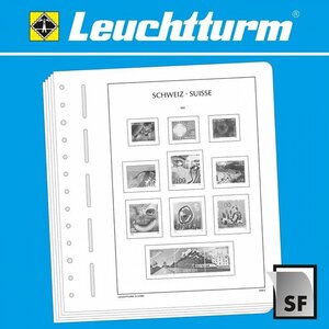 Supplement year: 1979 - Switzerland - Zwart, N°: 79.1-2  (2 pc.) - Leuchtturm (13 Rings)