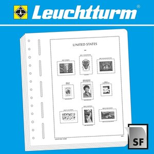 Supplement period: 1847-1935 - United States - sheets for Basic album (60 pcs.) - Leuchtturm (13 Rings)
