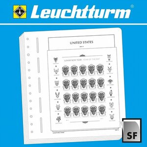 Supplement year: 2023 - United States (K) - sheets for Miniature Sheets - Leuchtturm (13 Rings)