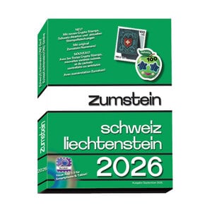 Zumstein catalogus Zwitserland - Liechtenstein 2026