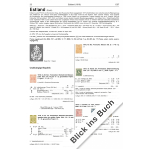 Michel cataloque Europe partie E.11 États baltes et Finlande