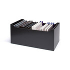 Leuchtturm, Opbergbox, Logic - Muntensets 152x130 mm. (20x)  Zwart - afm: 300x160x165 mm. ■ per st.