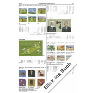 Michel catalog  Europe part E.14 Channel Islands and Man