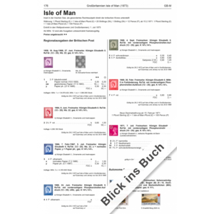 Michel cataloque Europe partie E.14 Iles Anglo-Normandes et Homme