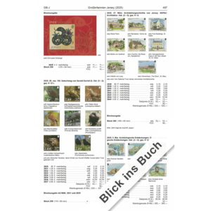 Michel catalog  Europe part E.14 Channel Islands and Man