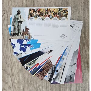 NVPH - E  726-743, FDC-jaarset, Uitgegeven in het jaar:  2016, Blanco (UA)