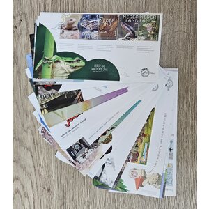 NVPH - E  762-779, FDC-jaarset, Uitgegeven in het jaar:  2018, Blanco (UA)