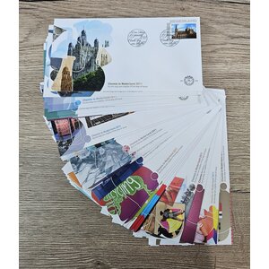 NVPH - E  622-642, FDC year set, Issued in the year:  2011, Blank (UA)