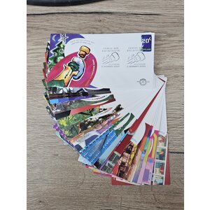 NVPH - E  429-447, FDC year set, Issued in the year:  2001, Blank (UA)