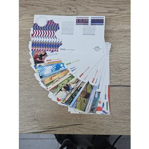 NVPH - E  448-475, FDC-jaarset, Uitgegeven in het jaar:  2002, Blanco (UA)