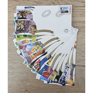 NVPH - E  546-563, FDC-jaarset, Uitgegeven in het jaar:  2007, Blanco (UA)