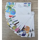 NVPH - E  563-580, FDC Jaarset, Uitgegeven in het jaar:  2008, Blanco (UA) -