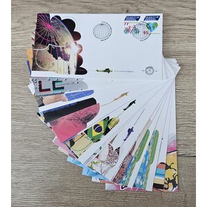 NVPH - E  581-599, FDC Jahressatz (Niederlande), Ausgegeben im Jahr:  2009, Leer (UA)