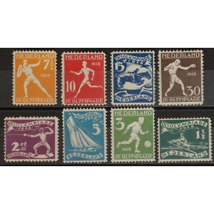 NVPH -   212-219, Postzegels (Nederland), Uitgegeven in het jaar:  1928, Postfris (MNH)