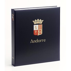 Davo, de luxe,  Album (2 trous) - Andorre française, partie   I - années 1931 à 2009 - avec étui - dim. : 290 x 325 x 55 mm. ■ par pièce.