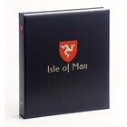 Album - Ile de Man, Période 1973-1999 - Partie   I - type DeLuxe - feuilles et boite de protection - Bleu - Davo (2 Trous)