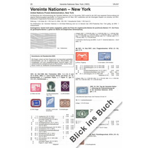 Michel, catalogue, Nations Unies 2025/26- langue allemande ■ par pc.