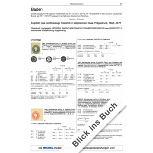 Michel catalog  Germany postal stationery edition