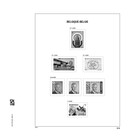 Supplément année: 2025 - Belgique - type: DeLuxe - feuilles pour Album de base, N°: 313-314, B288-298, C38 (15 pcs.) - Davo (2 Trous)