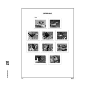 Supplément année: 2025 - Pays-Bas - type: DeLuxe - feuilles pour Timbres en Blocs (2), N°: 349a-350a, 352a, 353a, 354a, 355a, 356a, 357a (8 pcs.) - Davo (2 Trous)