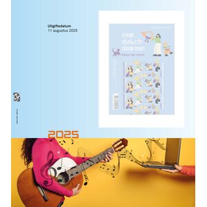 Nachtrag Jahr: 2025 - Niederlande - Typ: DeLuxe - Blätter für New Dutch Design Illustriert, N°: 2025/4.1-2024/4.4 (4 Stk.) - Davo (2 Löcher)