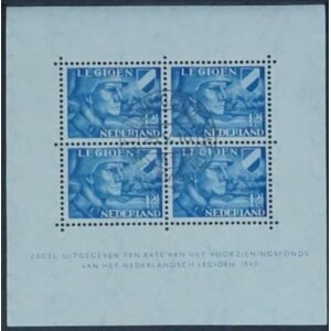 NVPH -   403, Feuillet (Pays-Bas), Émis de l'année:  1942, Oblitéré (U)