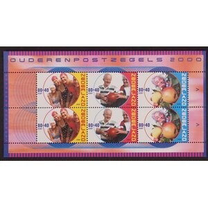 NVPH -  1893, Blok (Nederland), Uitgegeven in het jaar:  2000, Gestempeld (U)