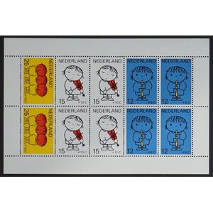 NVPH -   937, Blok (Nederland), Uitgegeven in het jaar:  1967, Gestempeld (U)