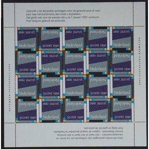 NVPH -  1461, Feuillet (Pays-Bas), Émis de l'année:  1990, Oblitéré (U)
