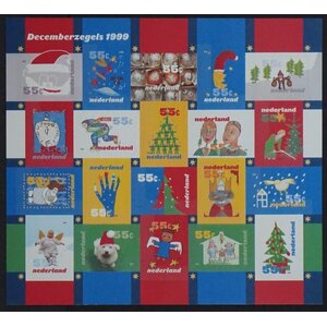 NVPH: 1856-1875 - Pays-Bas - Feuillet