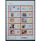 NVPH -  2182-2191, Feuillets (Pays-Bas), Émis de l'année:  2003, Oblitéré (U)