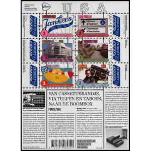 NVPH: 3325-3330.a - Niederlande - Kleinbogen