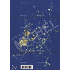 NVPH: 3341-3350 - Pays-Bas - Feuillet