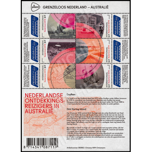 NVPH -  3441-3446.a, Kleinbögen (Niederlande), Ausgegeben im Jahr:  2016, Postfrisch (MNH)