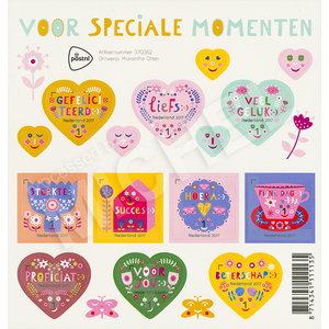 NVPH -  3505-3514, Velletjes (Nederland), Uitgegeven in het jaar:  2017, Postfris (MNH)