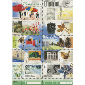 NVPH -  3555-3564, Sheetlets (Netherlands), Issued in the year:  2017, Mint Not Hinghed (MNH)