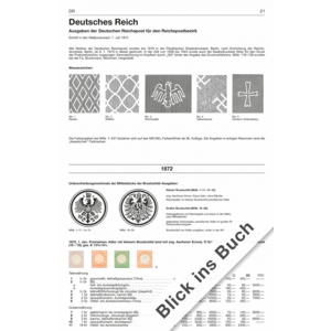 Michel katalog Plattenfehler Deutsches Reich 1872-1945