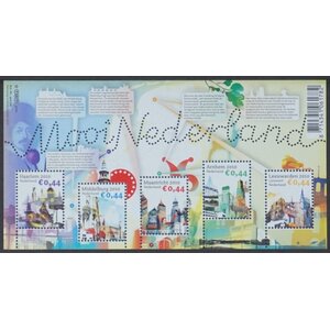 NVPH -  2719, Block (Netherlands), Issued in the year:  2010, Mint Not Hinghed (MNH)