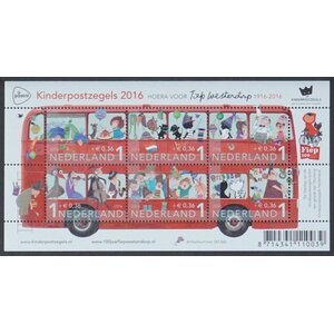 NVPH -  3473, Blok (Nederland), Uitgegeven in het jaar:  2016, Postfris (MNH)